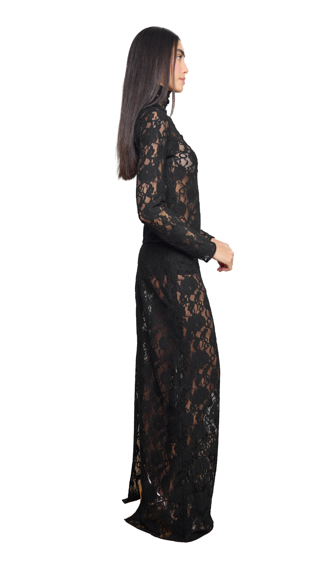 THE LONG SLEEVE LACE TOP