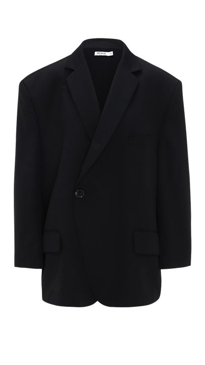 CLASSIC OVERSIZED BLAZER BLACK