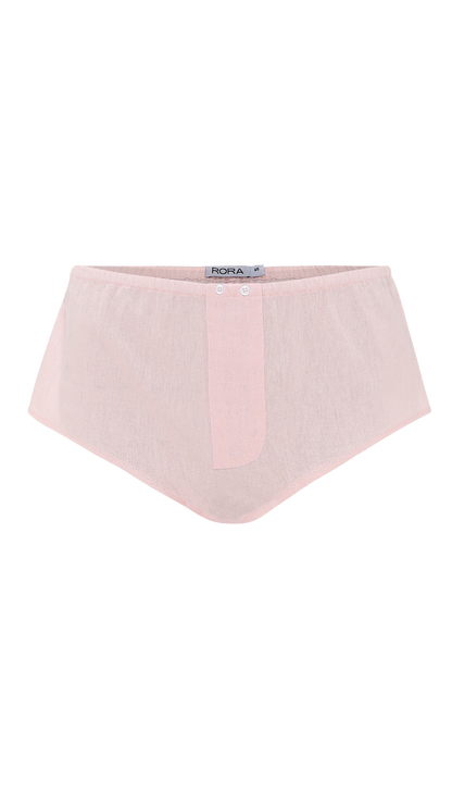 LINEN CHARM BOXERS PINK