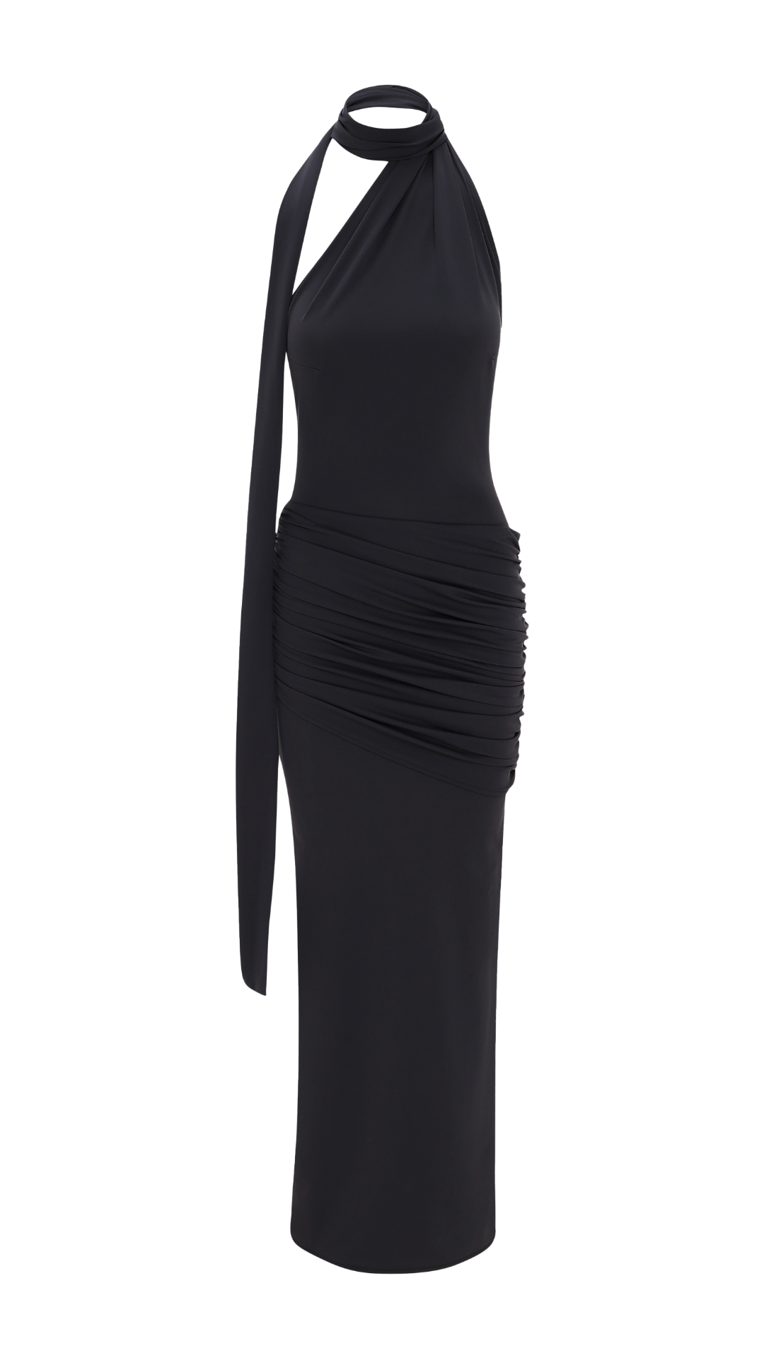 POLY GODDESS DRESS GREY