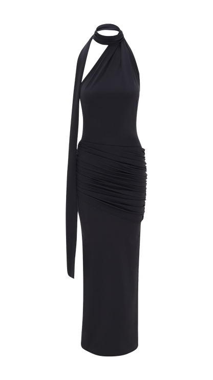 POLY GODDESS DRESS GREY