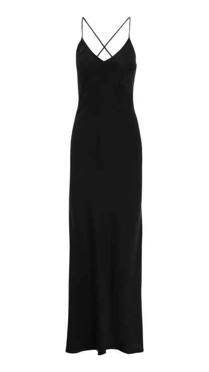 SILK DREAMY DRESS BLACK