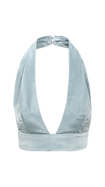 SILK CHARM BRALETTE BLUE