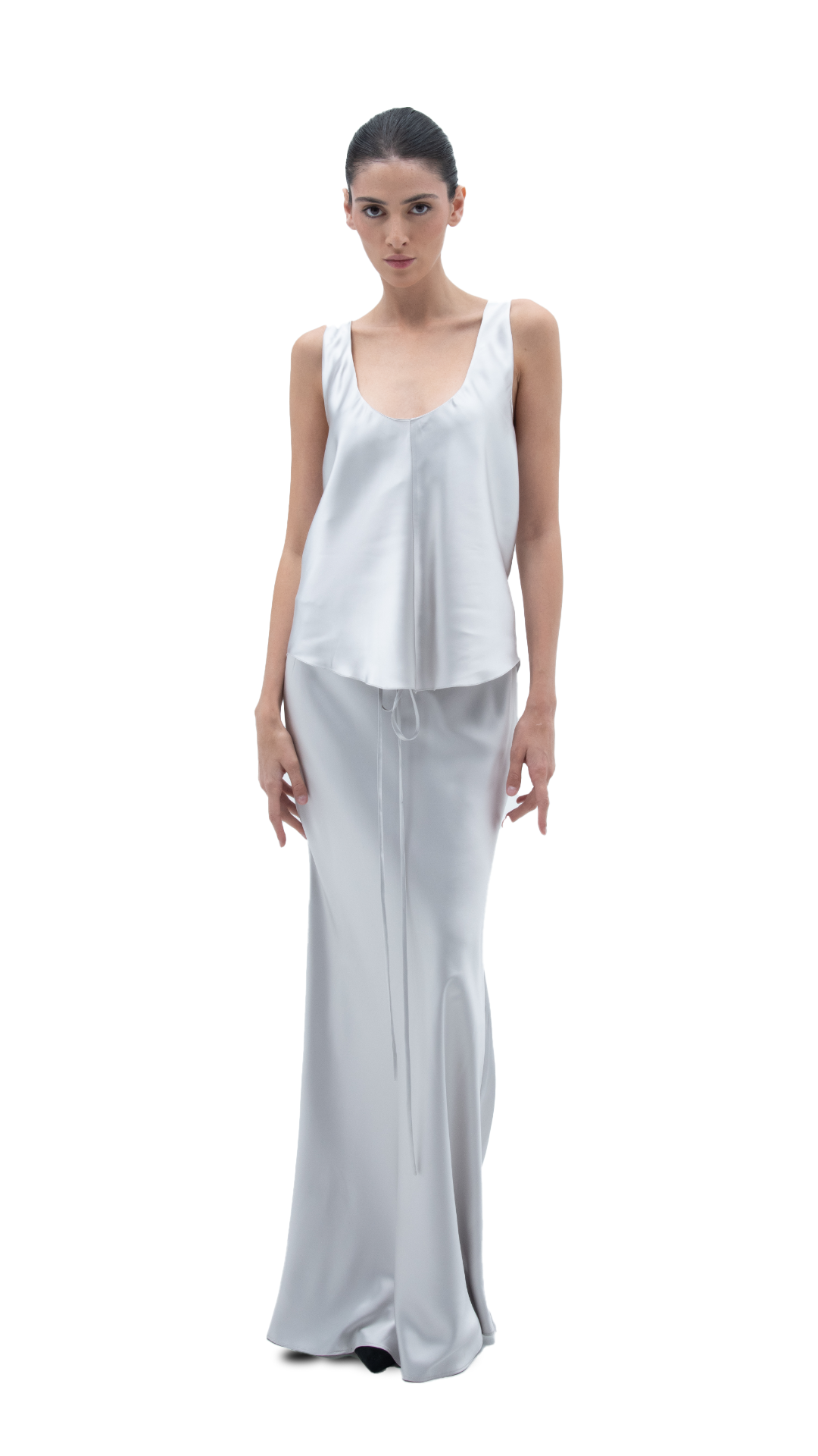 SILK TANK SILVER