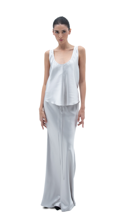 SILK TANK SILVER