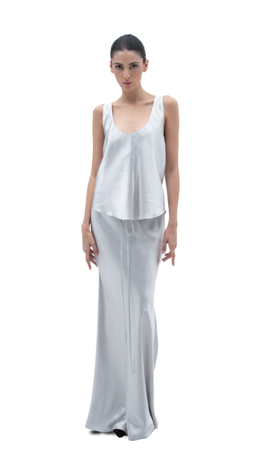 SILK TANK SILVER