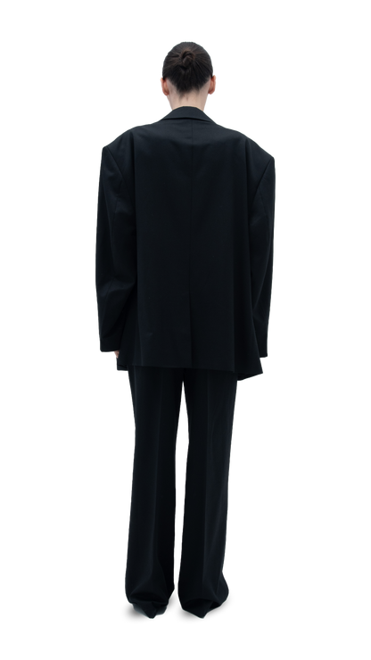 CLASSIC SUIT PANTS BLACK