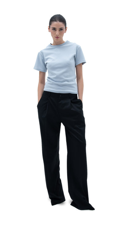 CLASSIC SUIT PANTS BLACK