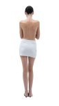 COTTON MINI SKIRT WHITE