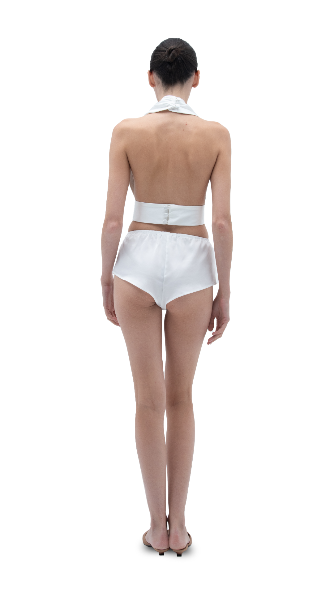 SILK CHARM BOXERS WHITE