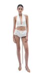 LINEN CHARM BOXERS WHITE