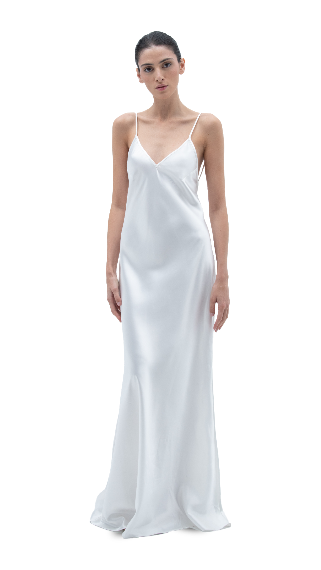 SILK DREAMY DRESS WHITE